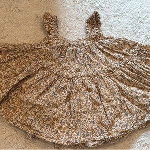 Floral Ruffle Dress Rylee + Cru